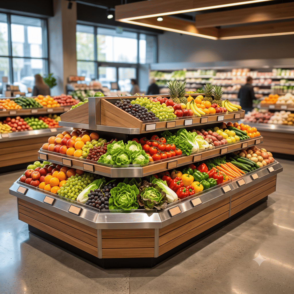 Exhibidores para Fruver (Frutas y Verduras)